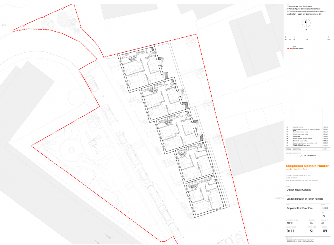 O'Brien House infill homes