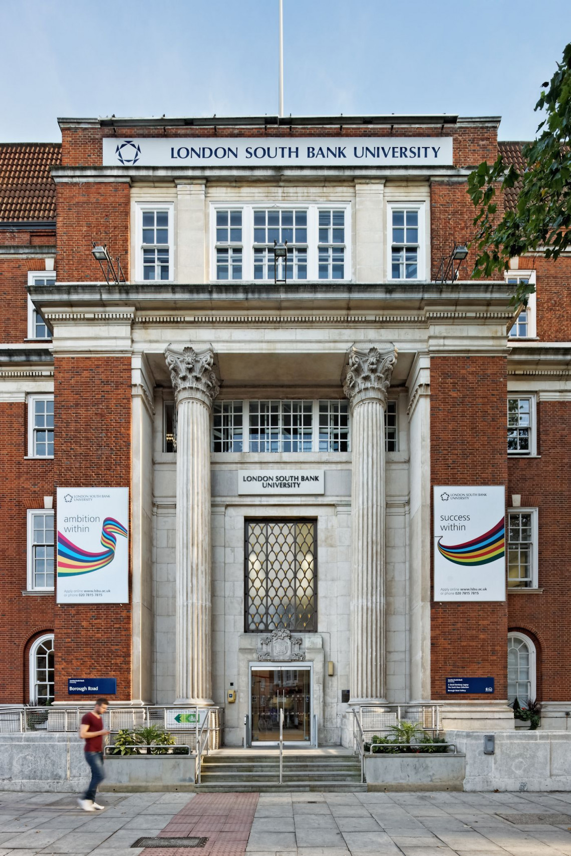 LSBU entrance and gallery, Southwark