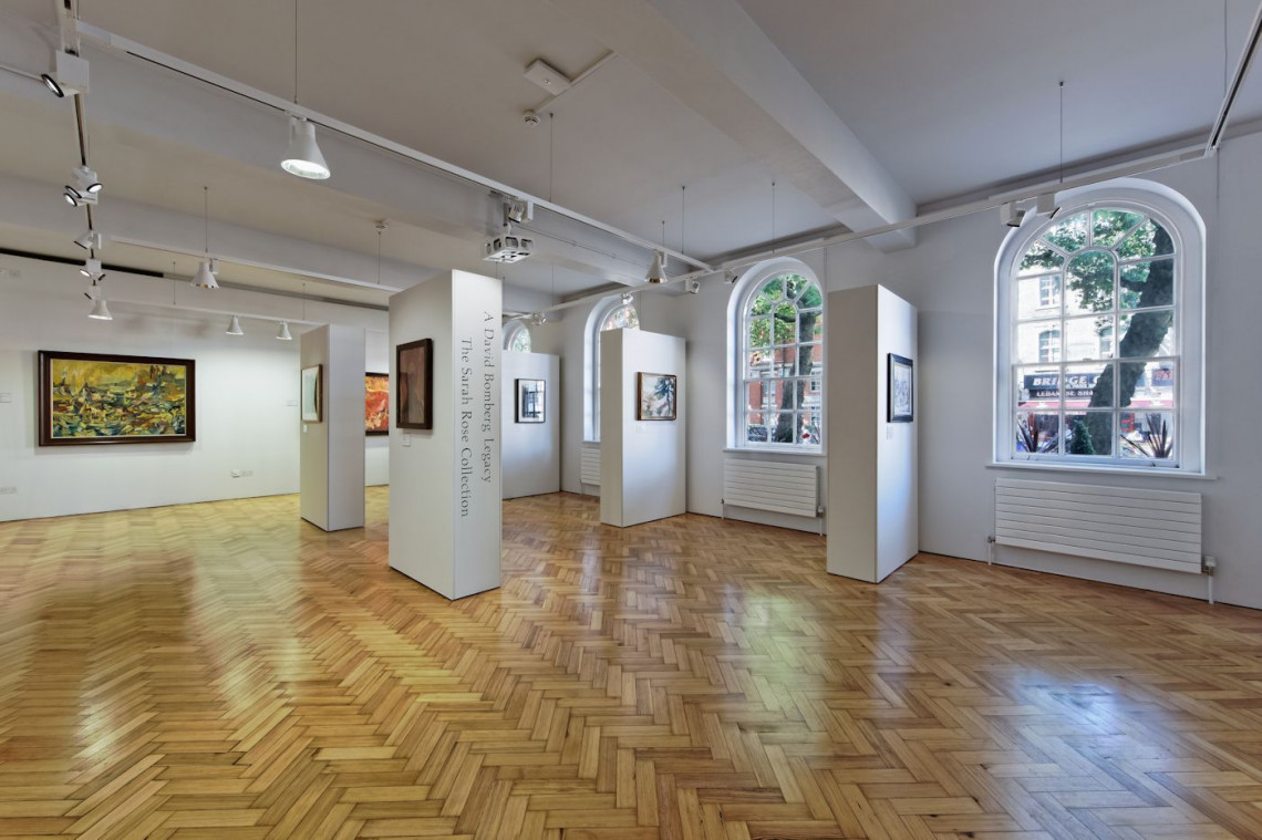 LSBU entrance and gallery, Southwark