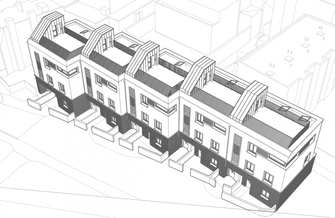 O'Brien House infill homes
