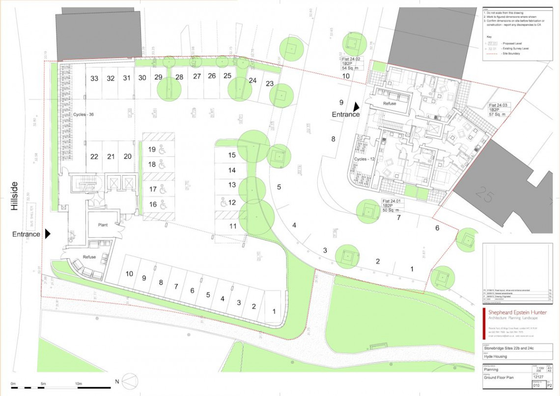 Stonebridge 2016, sites 22b and 24c