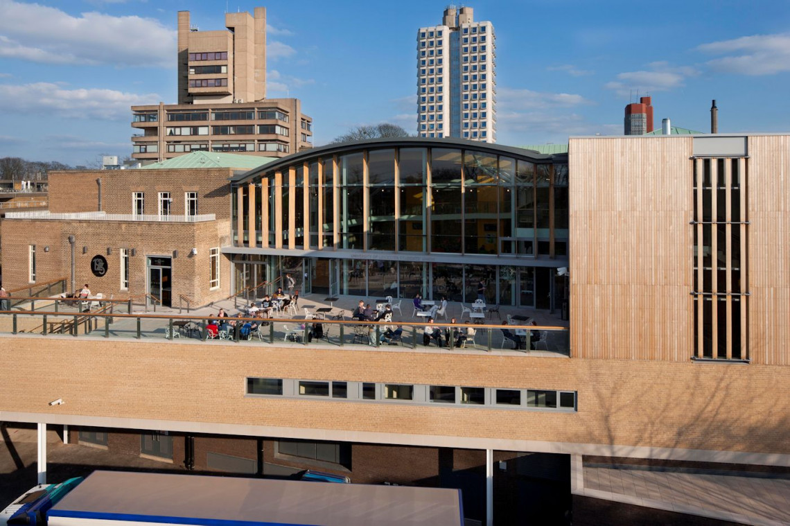 Percy Gee Building, Students Union, University of Leicester