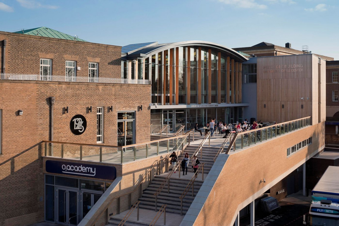 Percy Gee Building, Students Union, University of Leicester