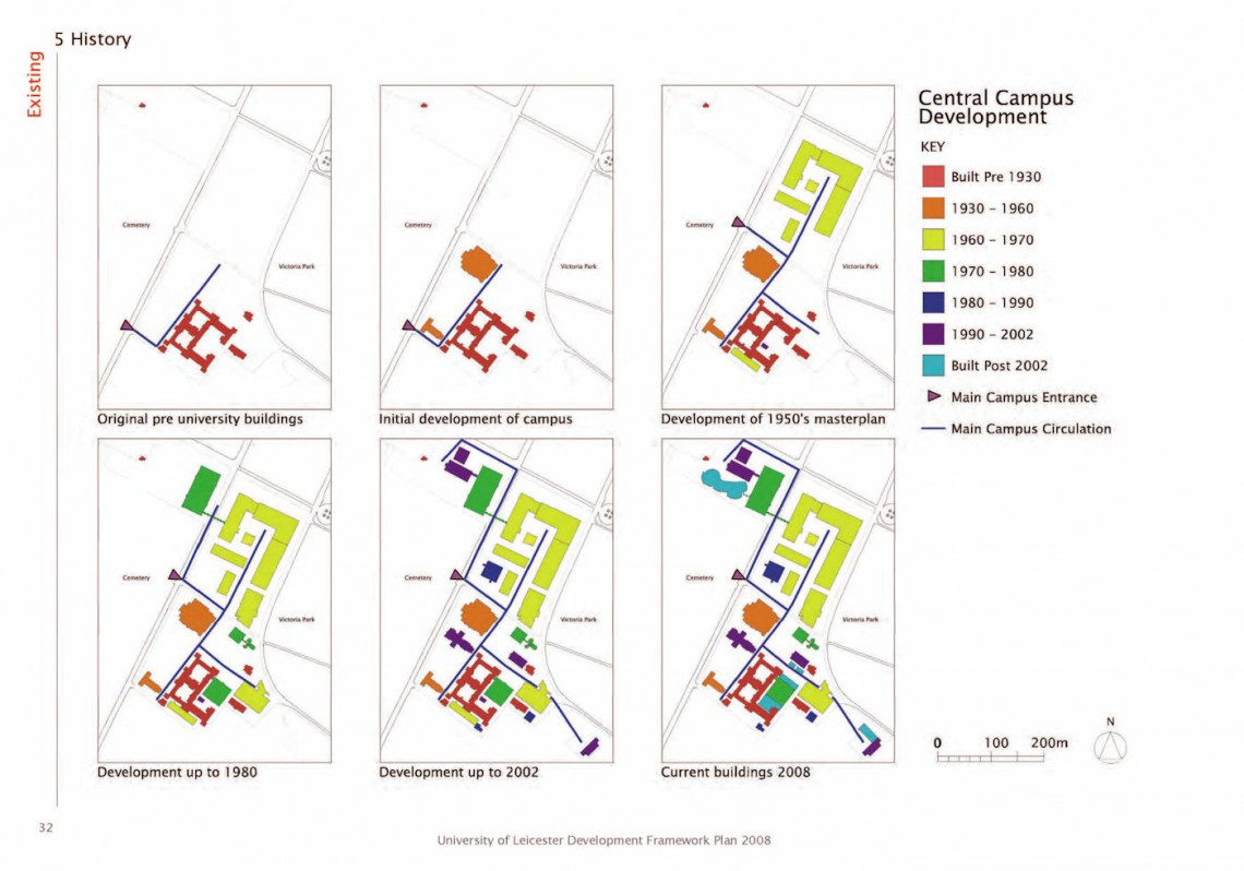 University of Leicester Development Framework Plan