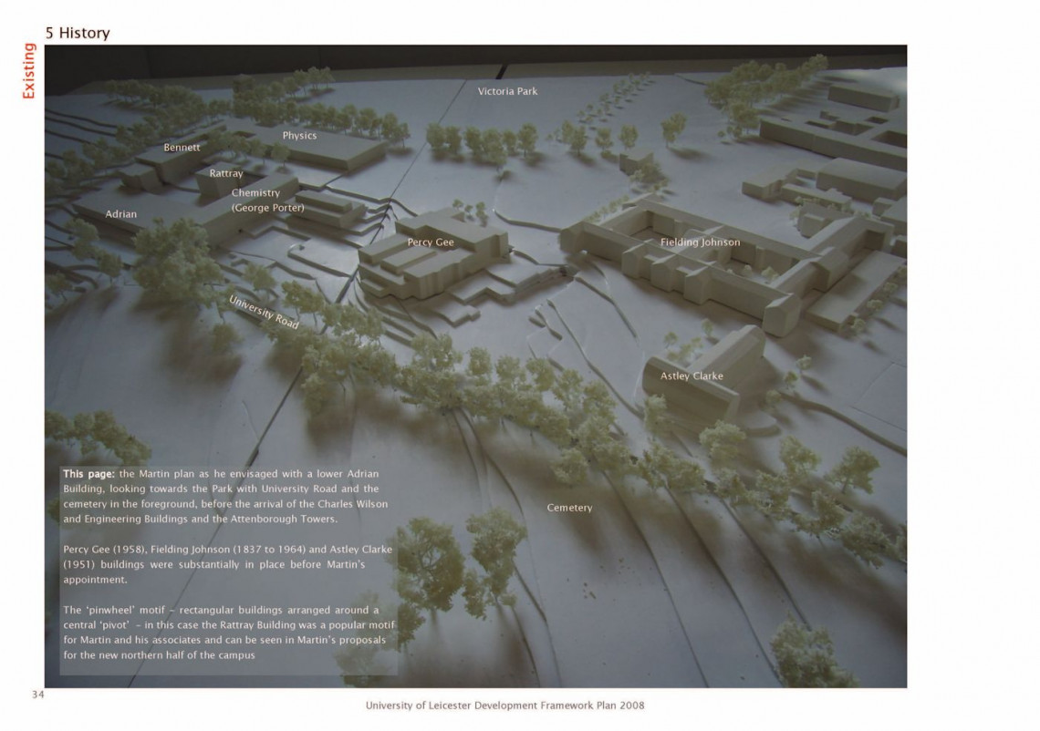 University of Leicester Development Framework Plan