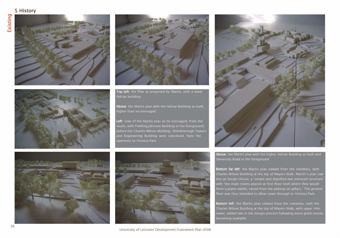 University of Leicester Development Framework Plan