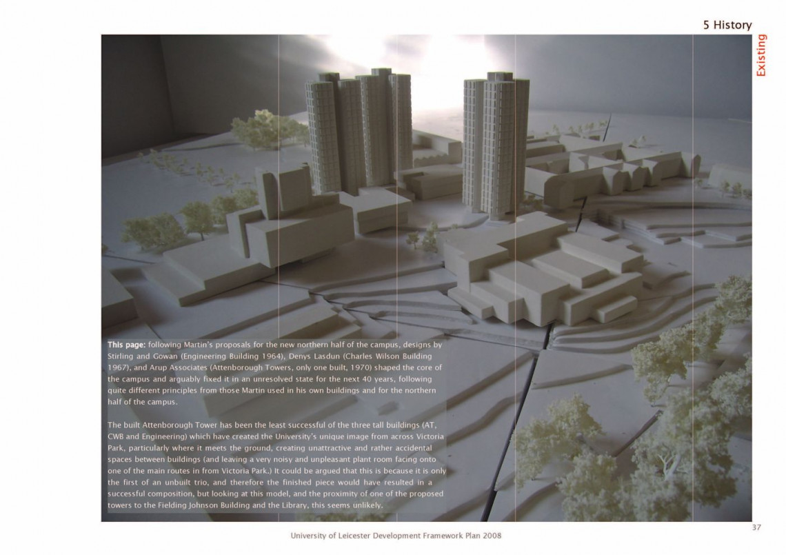 University of Leicester Development Framework Plan