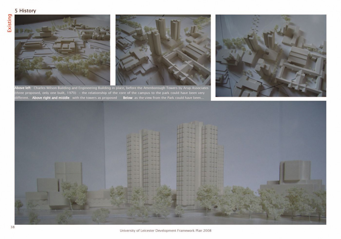 University of Leicester Development Framework Plan