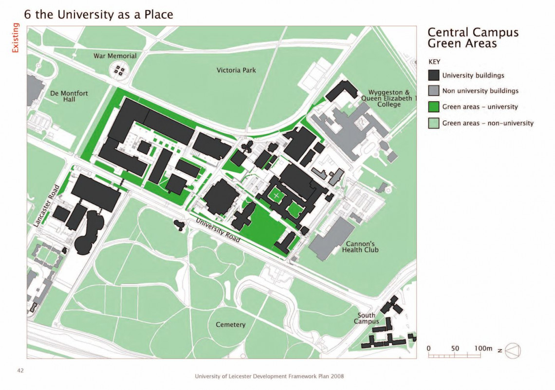 University of Leicester Development Framework Plan