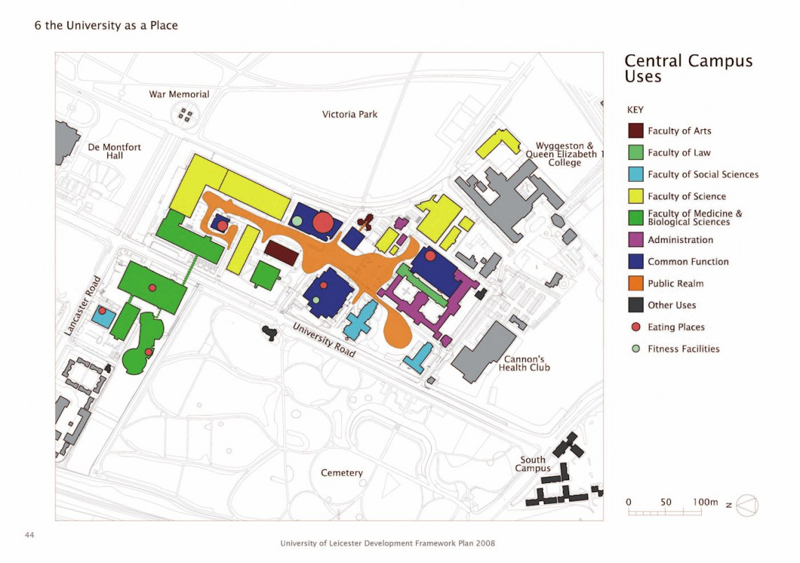 University of Leicester Development Framework Plan