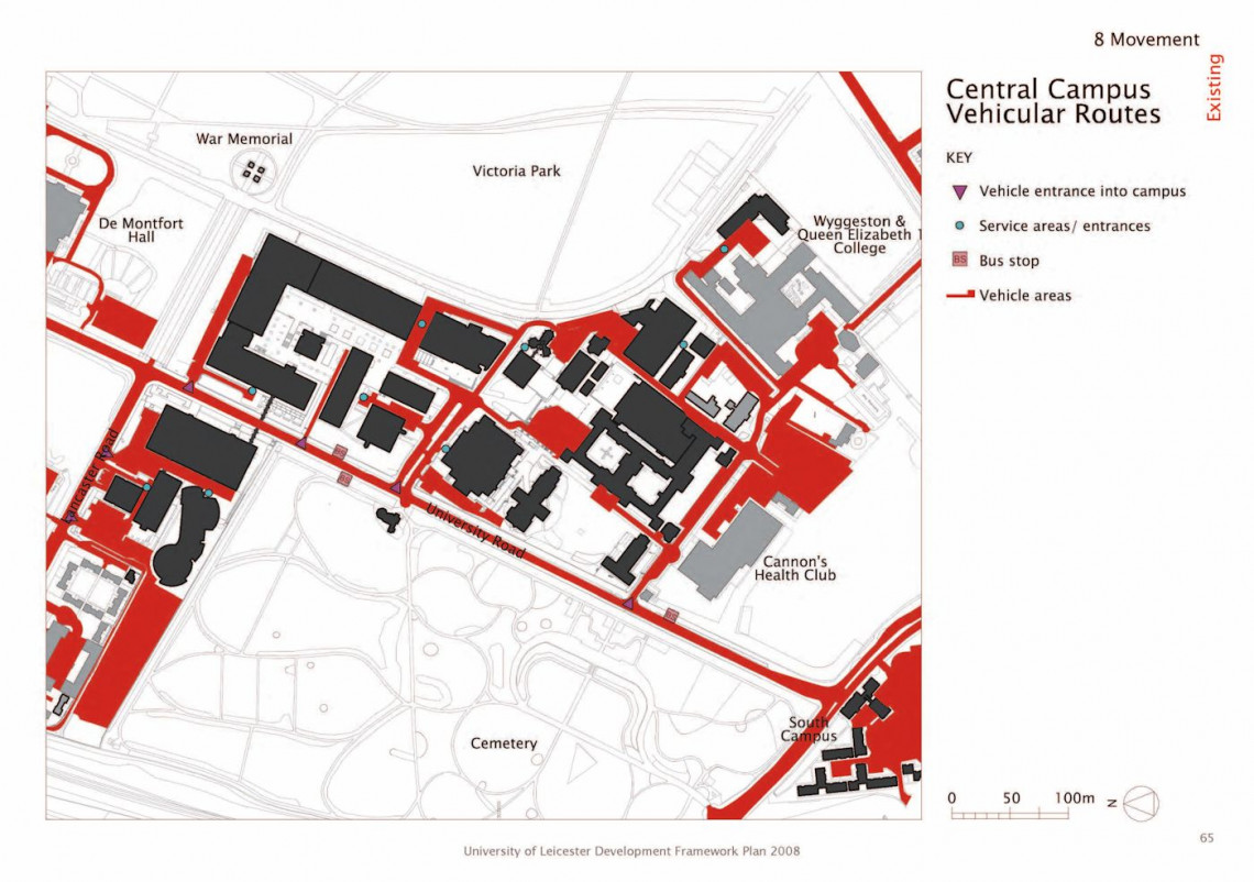 University of Leicester Development Framework Plan