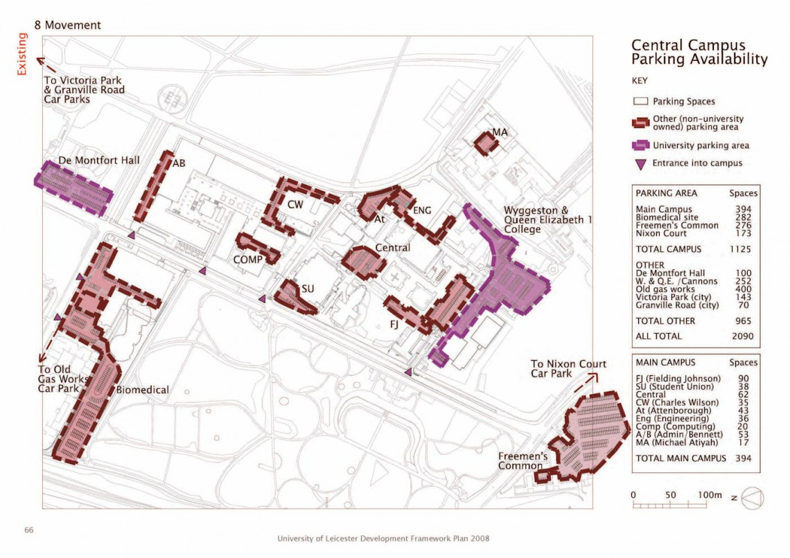 University of Leicester Development Framework Plan