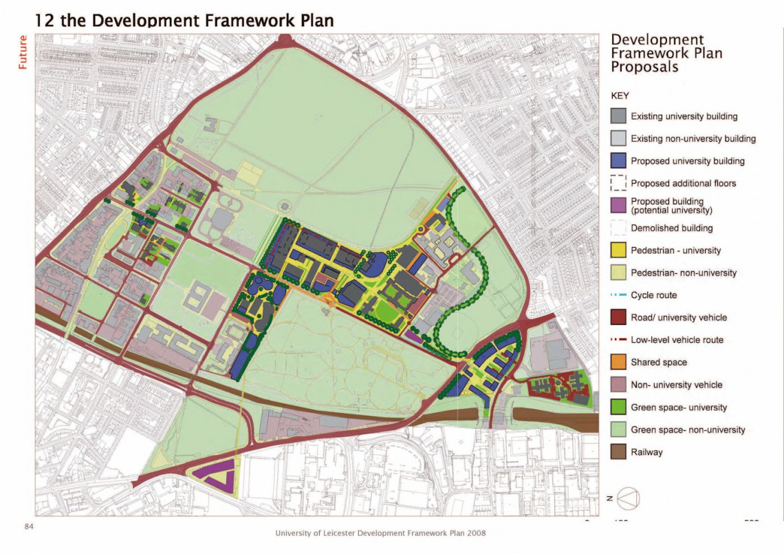 University of Leicester Development Framework Plan