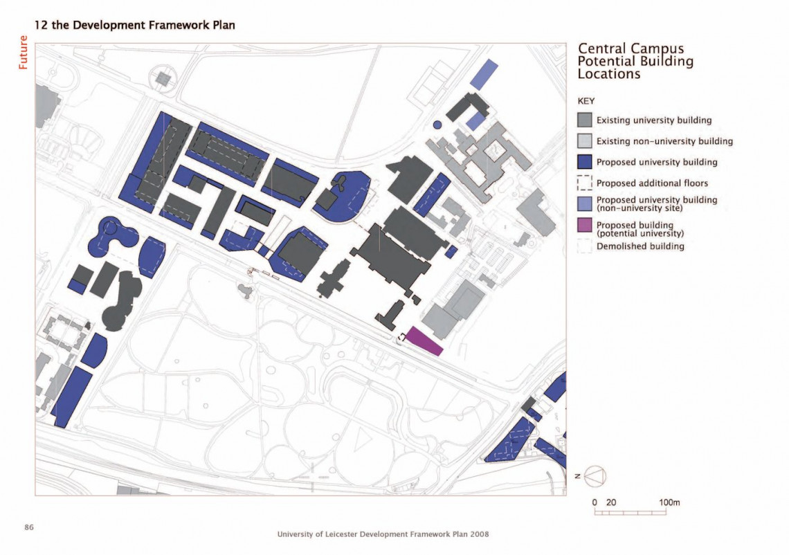 University of Leicester Development Framework Plan