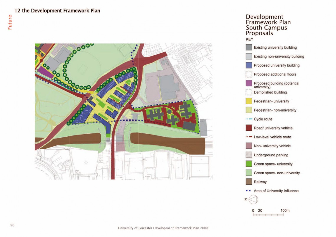 University of Leicester Development Framework Plan