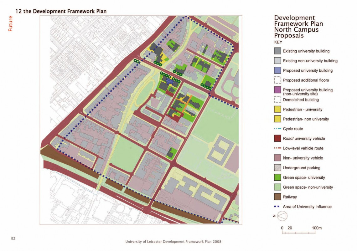 University of Leicester Development Framework Plan