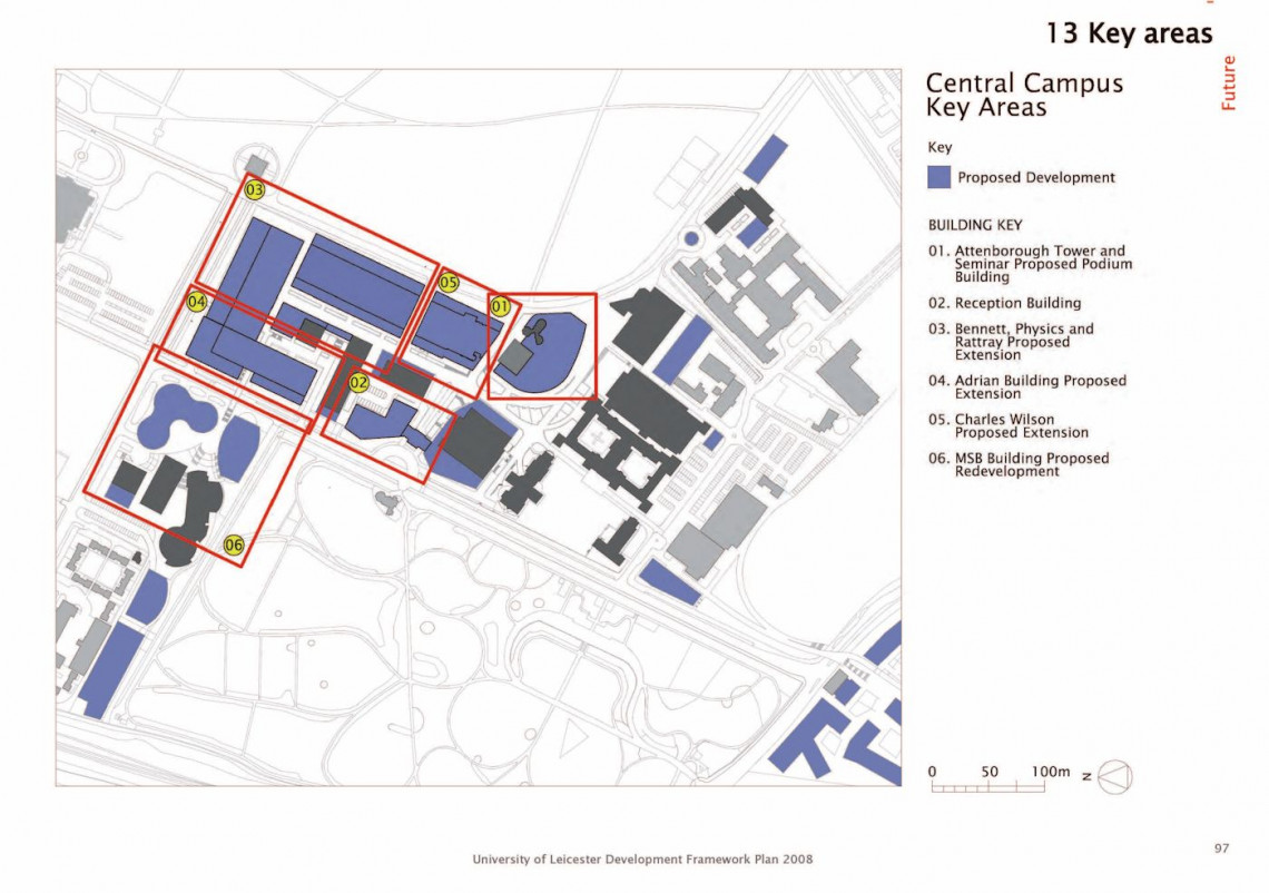 University of Leicester Development Framework Plan