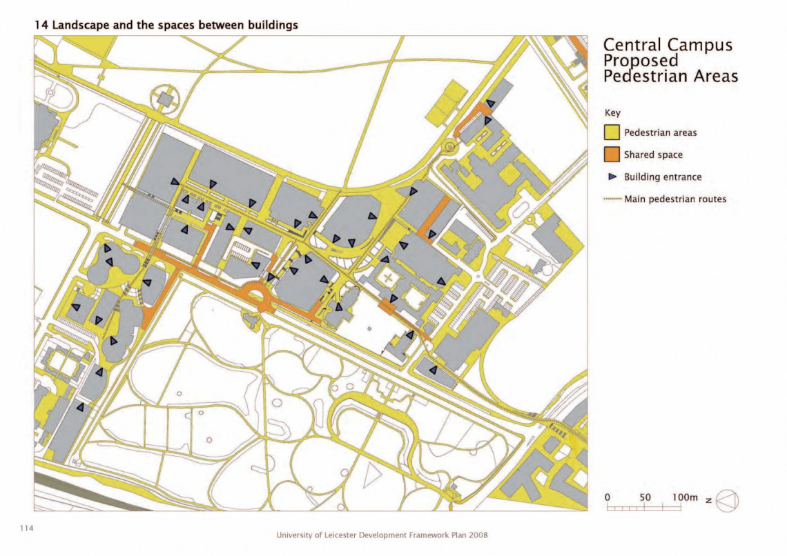 University of Leicester Development Framework Plan