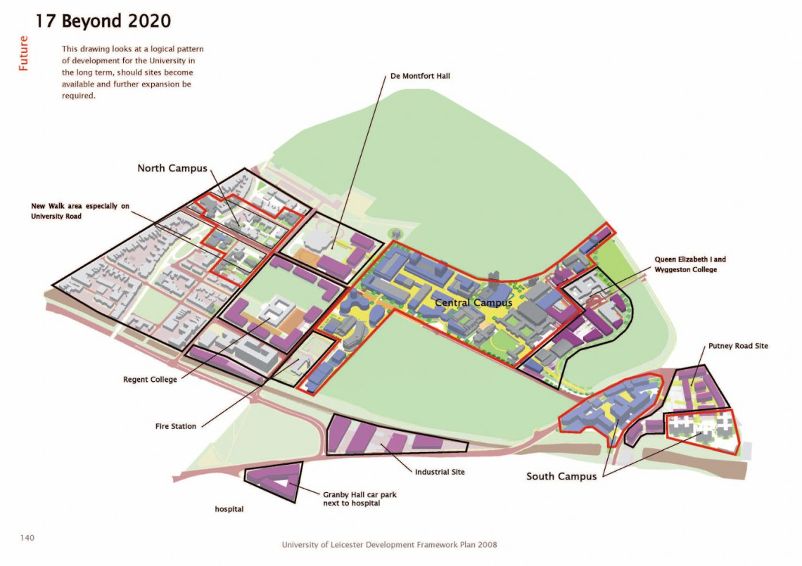 University of Leicester Development Framework Plan