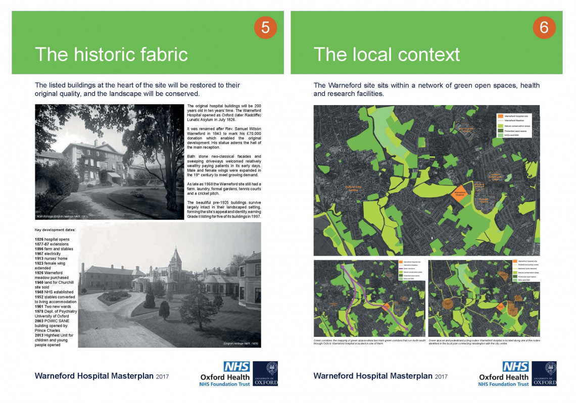 Warneford Hospital Masterplan, Oxford
