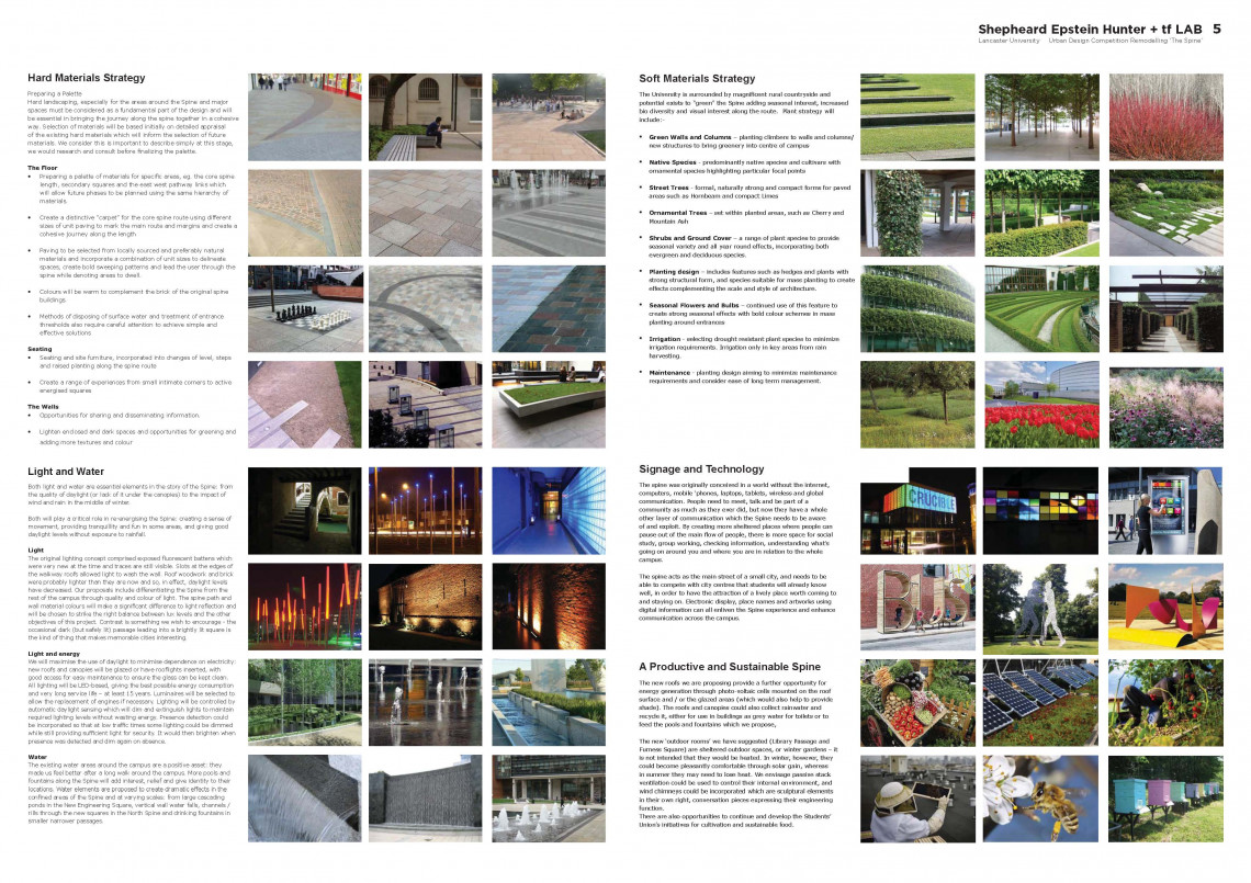 Lancaster University Spine