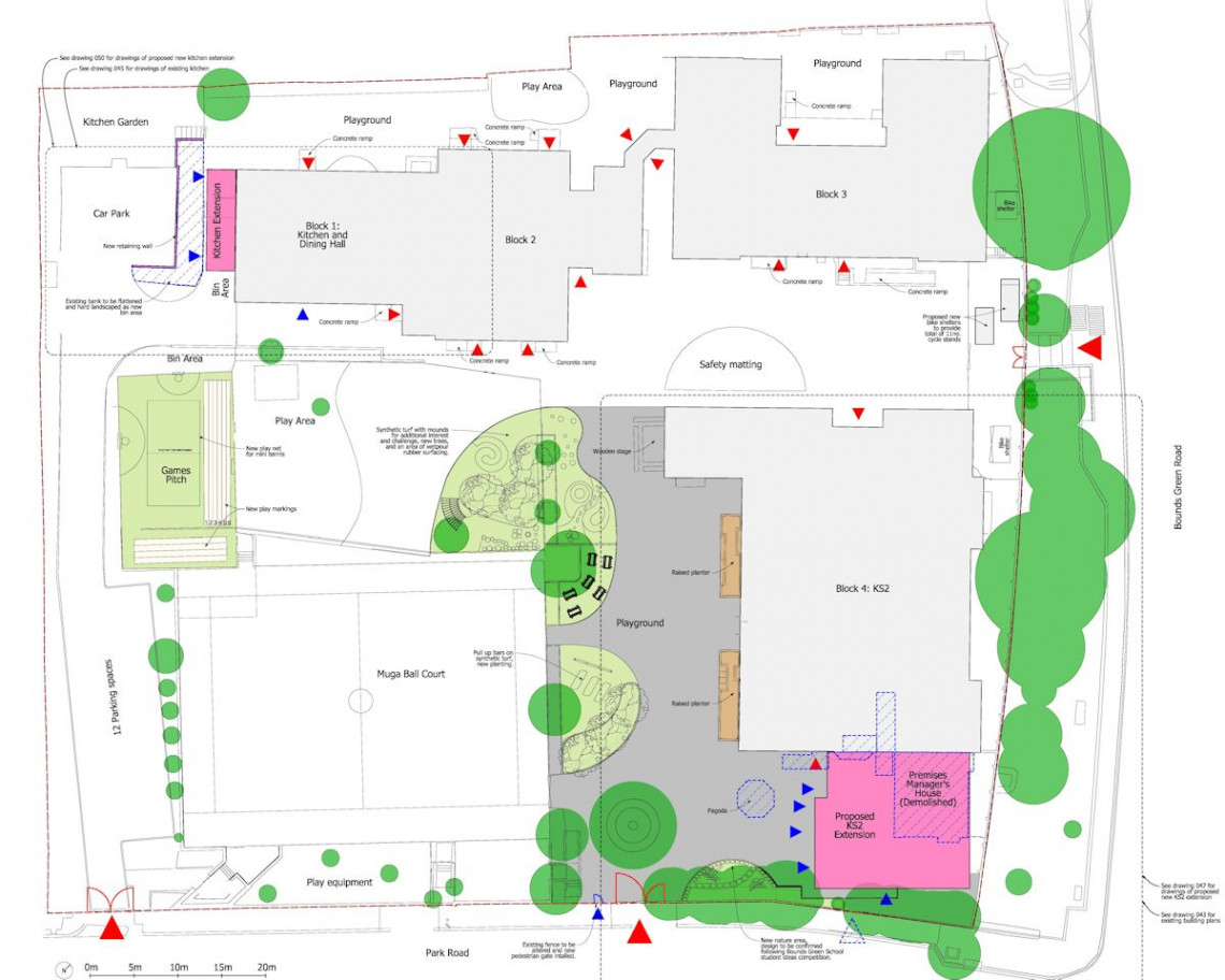 Bounds Green School, Haringey, London